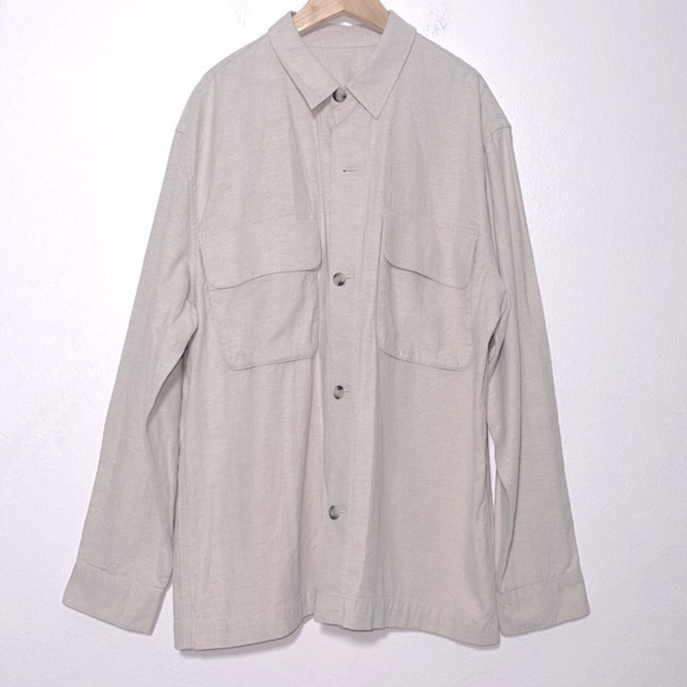 Vince Tan Linen Jacket Size Unknown (Maybe XL)